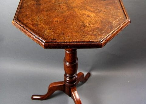 18th Century Oak Tripod Table