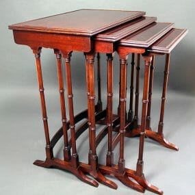 George III Mahogany Nest of Tables
