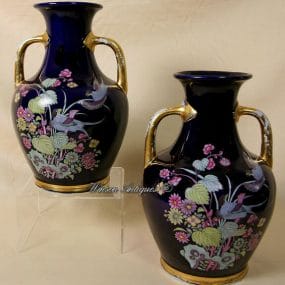 Rare Pair of Mason’s Ironstone China Vases