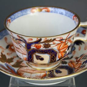 Mason's Porcelain Cup and Saucer - Jardinière Pattern