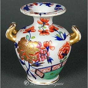 Mason's Ironstone China Miniature Vase - Old Japan Pattern