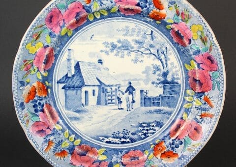 William Mason Earthenware Plate - Circa 1822