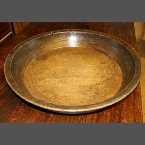A Welsh Sycamore Early 19th Century Dairy Bowl